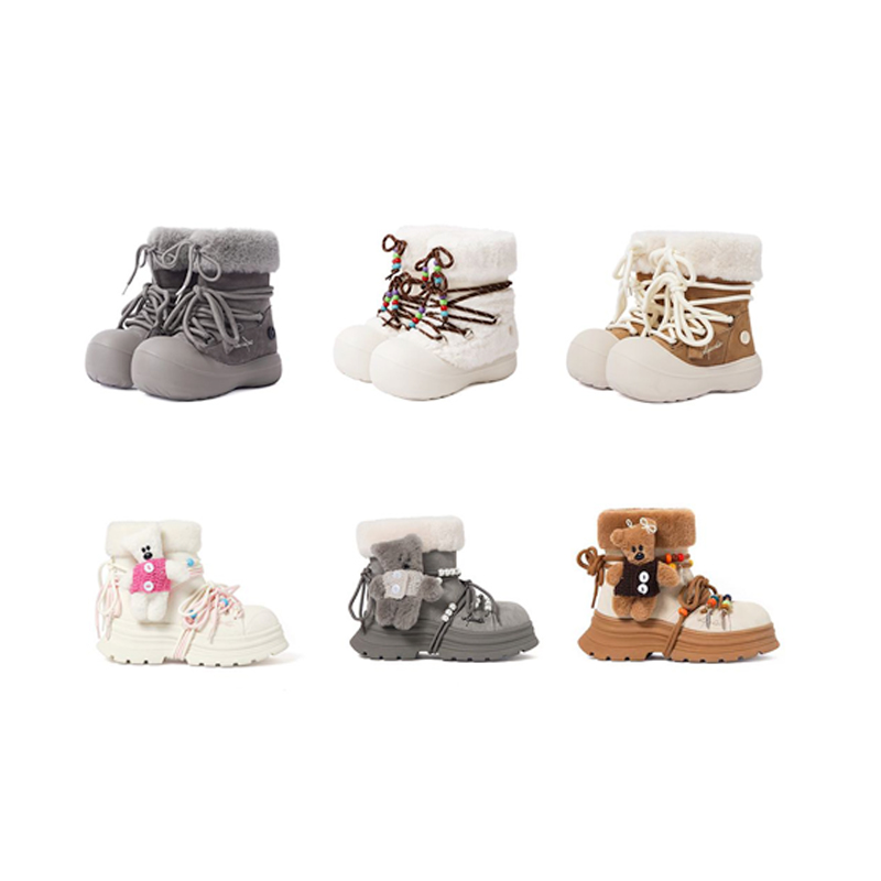 【交个朋友】KILLWINNER 短毛长筒雪地靴 潮牌 冬季加绒鞋