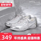 银色运动德训鞋 轻便系带运动休闲鞋 流浪鞋 KILLWINNER 2026新款