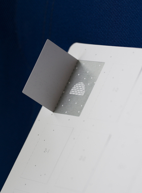 灼热Flaming现货新九九消寒图我是白漫画可撕互动海报装饰画冬历