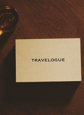 灼热Flaming现货TRAVELOGUE旅行见闻可撕卡片册摄影