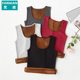 打底吊带加厚内穿女式 冬季 女棉加绒保暖背心女女士大码 马甲背心