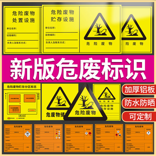 标示牌全套环保废气排放口