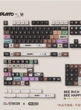 指尖文创PLATO · 番外篇Matrix联名键帽Smile高度电竞游戏装键盘