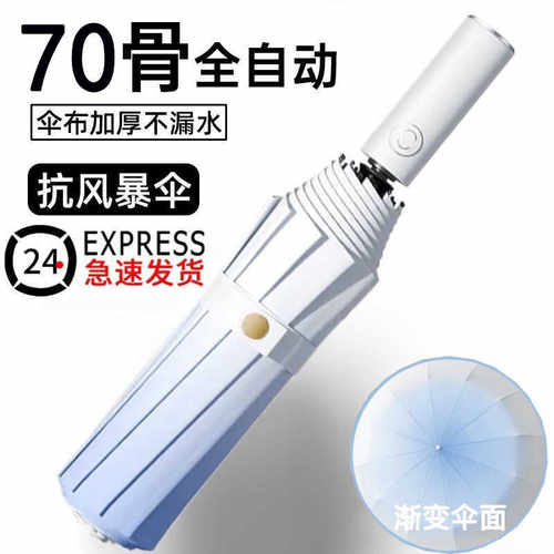 遮阳伞晴雨两用长柄防紫外线专业