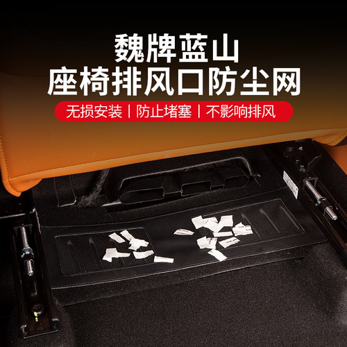 适用魏牌蓝山改装出风口保护网