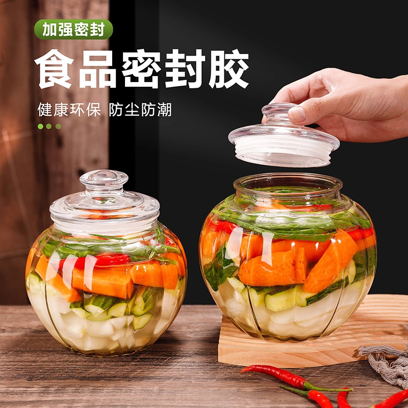 日本泡菜坛子食品级加厚密封罐