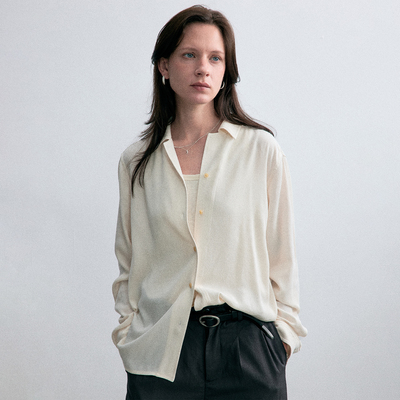 C2H4 Passage Verdeau Shirt 维尔多 垂坠衬衫 女装