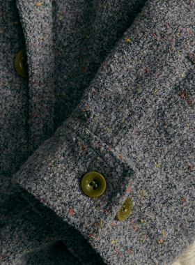 C2H4 Kensington Profile Jacket 古董毛毯编织小夹克