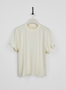 C2H4 Founder Roll-up T-shirt 旧时织布机面料 创始人卷袖T恤