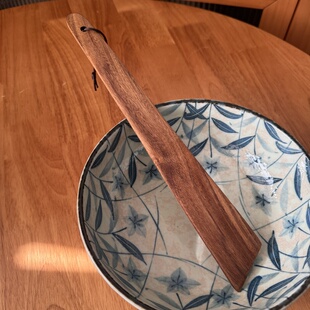 国制 优质相思木小号木铲 便携加长