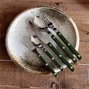 西餐咖啡勺叉 316不锈钢刀叉勺小酒馆系列 法国制 进口