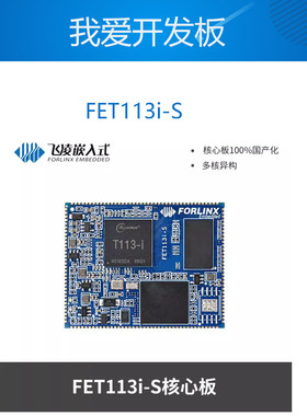 FET113i-S 嵌入式linux核心板全志T113i核心板开发板工业级全国产