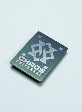 混沌装备 钛灰色 BG-05 LOGO战术机能士气章