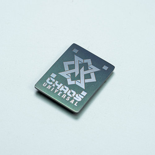 混沌装备 钛灰色 BG-05 LOGO战术机能士气章