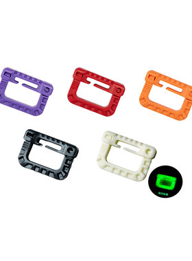 WOOJIN扣具WJ扣件 MOLLE战术D扣 Carabiner 高承重挂扣 DIY配件