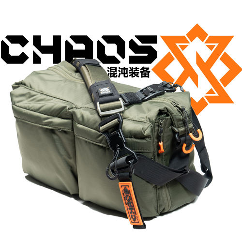 混沌装备ATT-39 FIDLOCK磁扣YYK斜挎包免缝纫款重力释放背带38MM