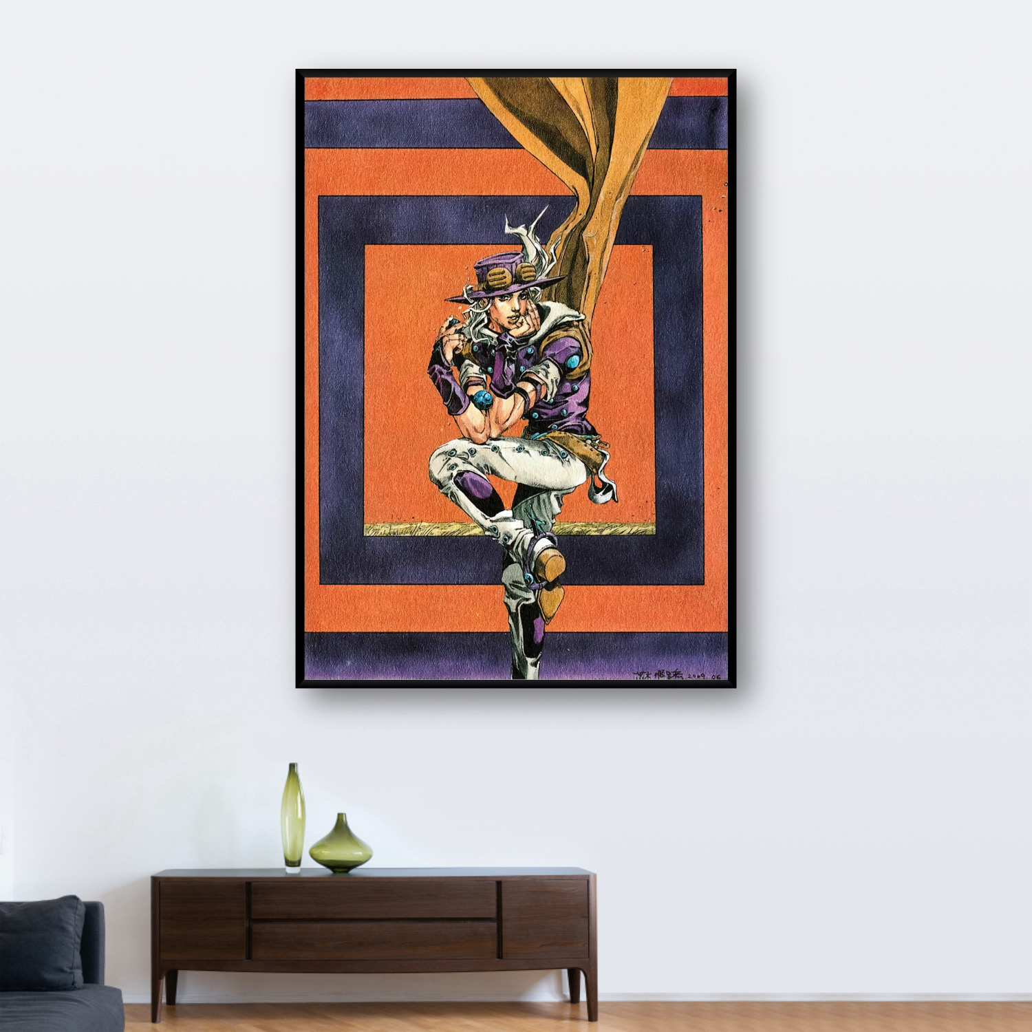jojo的奇妙冒险周边装饰画