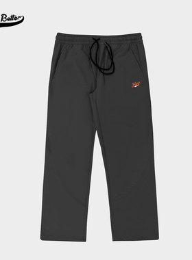 秋冬高弹运动训练长裤美式休闲直筒裤百搭潮牌裤子男-324