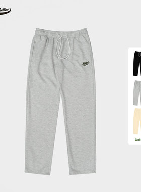 FIND BETTER秋季美式直筒卫裤男宽松运动长裤跑步健身潮流休闲裤