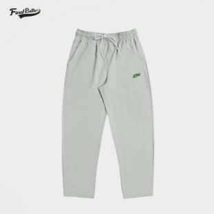 速干裤 肌理感刺绣长裤 宽松凉感休闲裤 运动篮球裤 182 美式