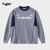 秋冬德绒抓绒石墨烯保暖重磅休闲户外运动印花圆领长袖 男上衣 339