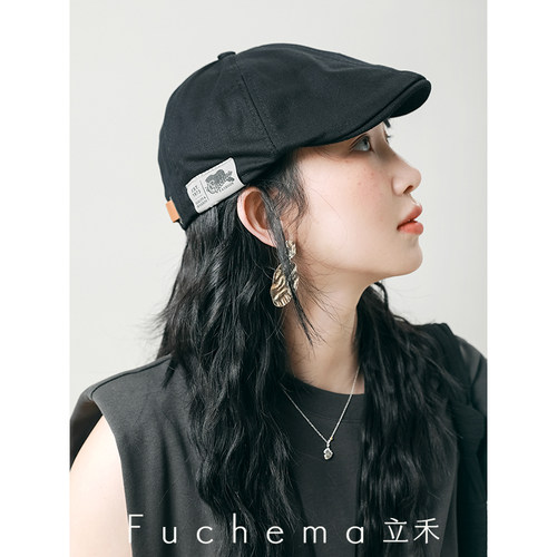 fuchema立禾日系潮流嘻哈前进帽