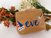 网红ins韩版 潮搭编织水桶斜跨单肩包海边度假田园旅拍