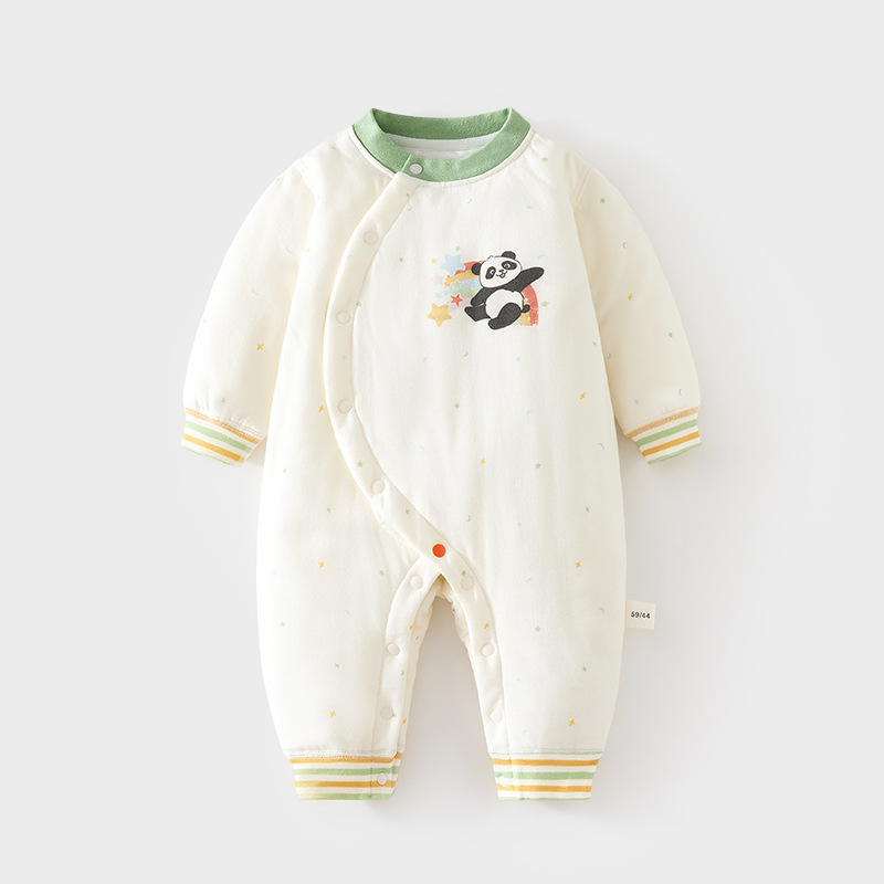 0-2岁婴幼儿40克薄棉连体衣