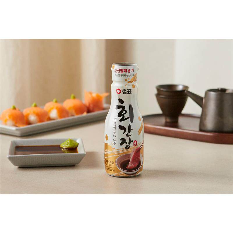 韩国进口鱼生寿司酿造酱油生鱼片调味蘸食用 200ml