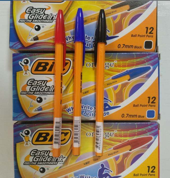 bic 比克圆珠笔 0.7mm圆珠笔 黑/蓝/红 10支