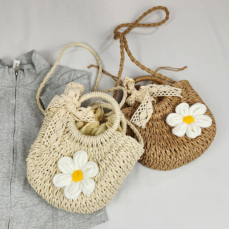 2026春季新款海边度假草编包女藤编包沙滩包编织包手提包斜跨包,箱包皮具/热销女包/男包,编织包,淘宝优惠券,粉丝福利购,淘宝优惠卷