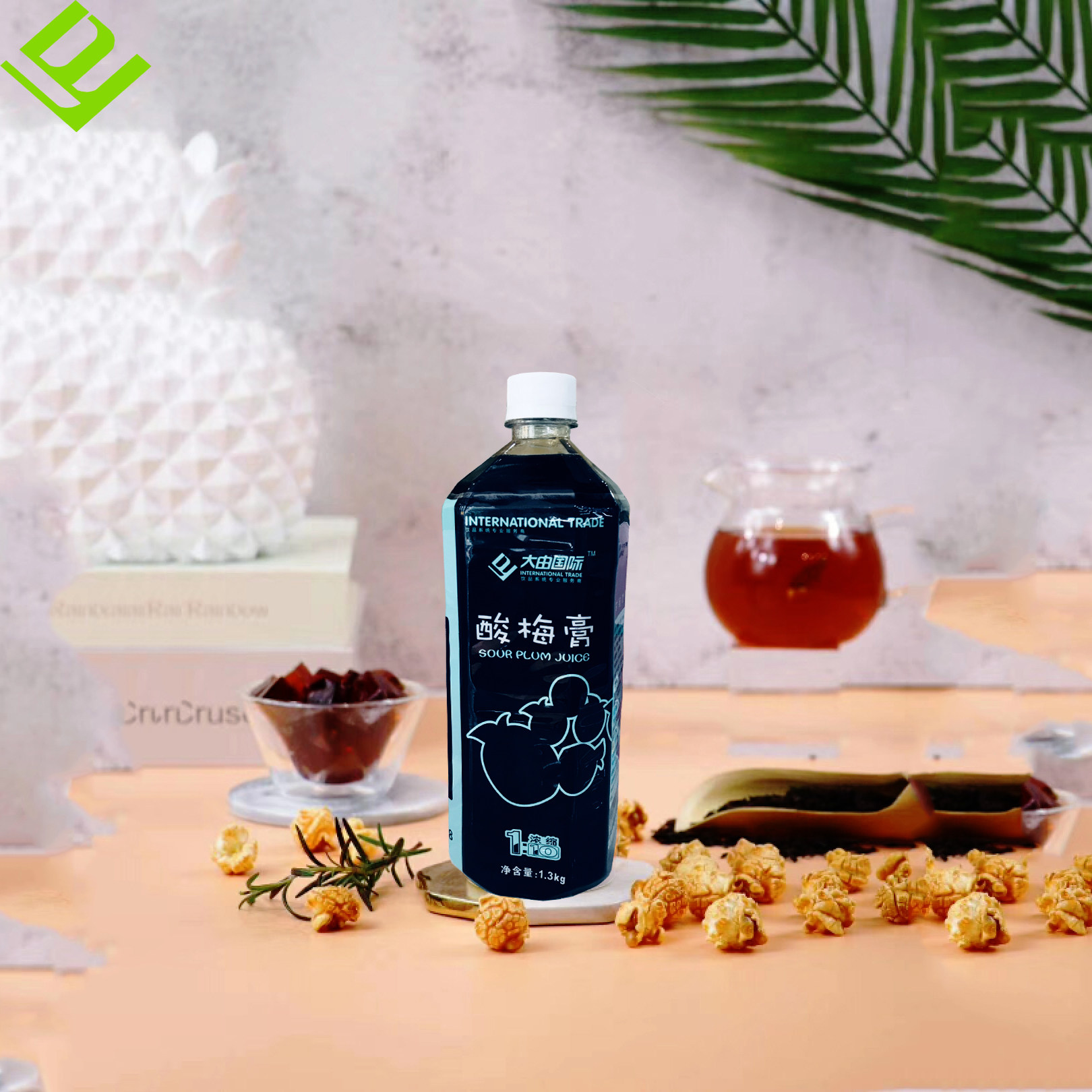 大由国际酸梅膏 浓缩家用 武汉特产商用免煮酸梅汤汁原材料包邮