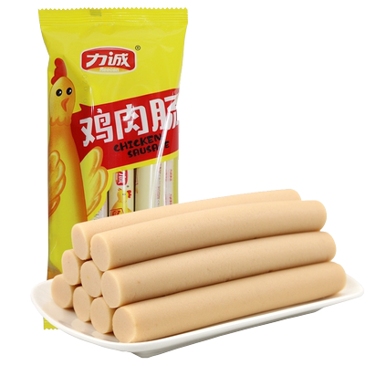 力诚鸡肉肠泡面搭档火腿整箱