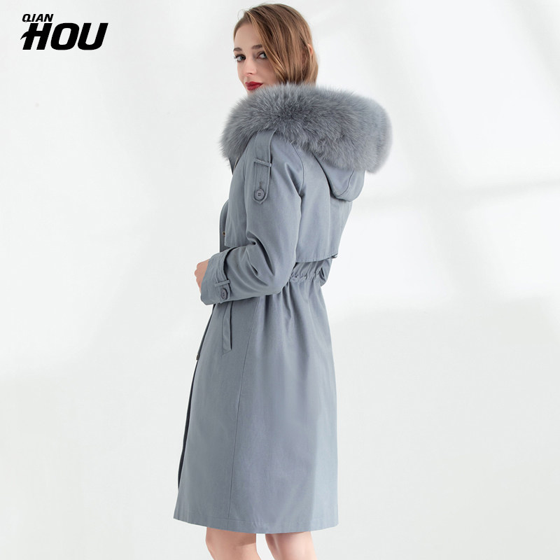 派克服女2020新款前门带毛獭兔毛内胆可拆卸皮草外套中长款冬季|msdalam kategori Butik wanita / wanita, bulu - dari Buy2taobao.com untuk memberikan perkhidmatan ejen Taobao profesional membeli