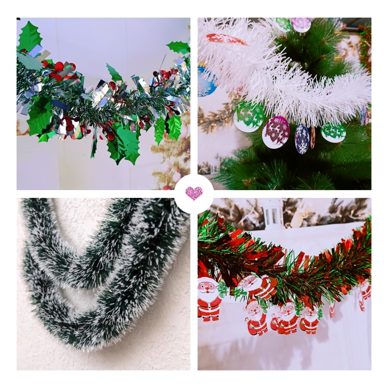 圣诞装饰用品彩条彩带晚会派对