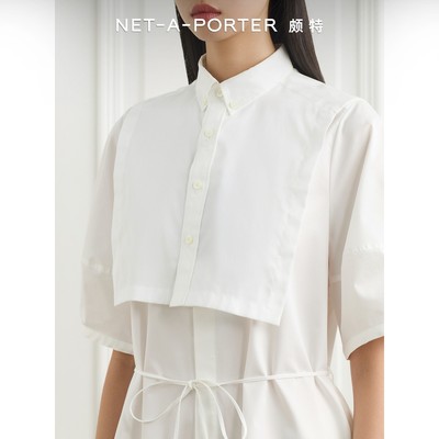 [新品]HYKE 春季女棉质平纹布短款上衣NAP/NET-A-PORTER颇特