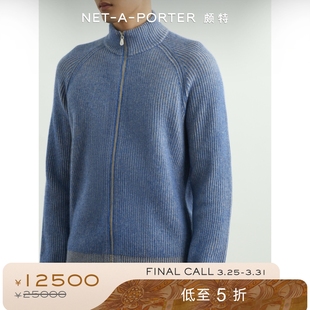 Cucinelli Brunello 早春男条纹羊绒开襟衫 折扣 NAP颇特