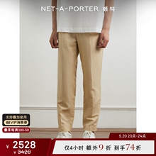 男锥形亚麻棉质混纺长裤 PORTER颇特 新品 夏季 NAP Incotex NET