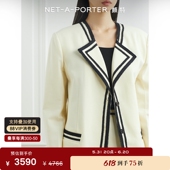 新品 早春女绵羊毛混纺西装 外套NAP PORTER颇特 NET EENK