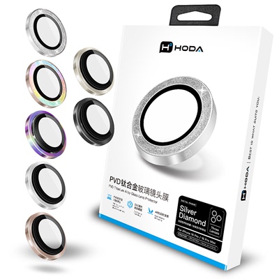 Hoda好贴DLC玻璃镜头膜适合iPhone16ProMax苹果16Pro原机结构立体