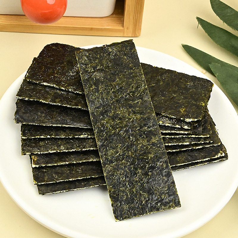 夹心海苔脆袋装250g多种口味儿童即食芝麻夹心脆芝麻大片厂家供货
