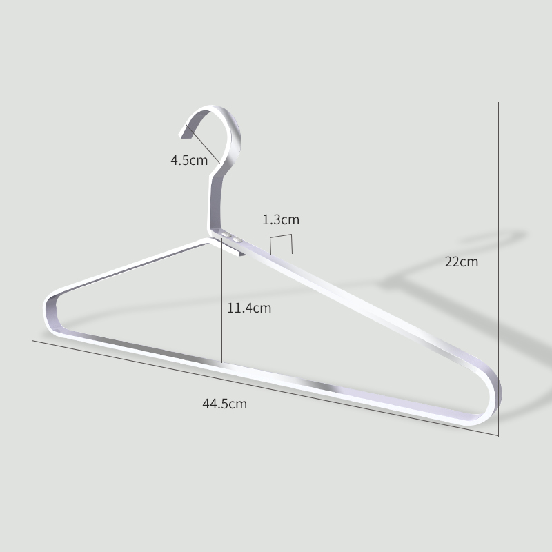 衣架家用挂衣加厚太空铝合金男装大衣轻奢衣服架子晾衣架挂衣架