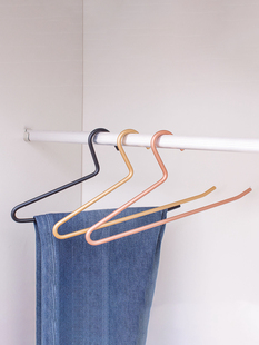 z字裤架裤夹家用无痕鹅型收纳神器服装店铝合金裤子衣架专用鹅u.