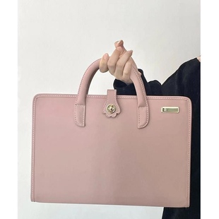 MISS设计定制女包电脑保护套内胆华硕简约笔记本电脑包商务皮套女