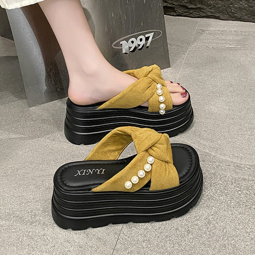 海边拖鞋外穿高级感女夏