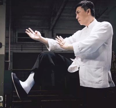 叶问咏春拳李小龙跆拳道服装唐装男功夫马褂中国风太极练功服夏季