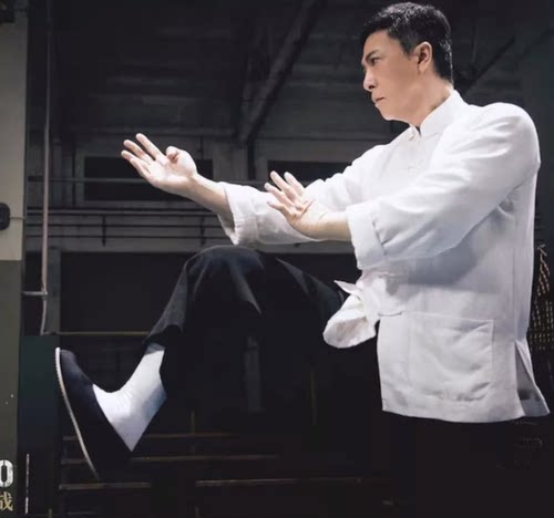 叶问咏春拳李小龙跆拳道服装唐装男功夫马褂中国风太极练功服夏季