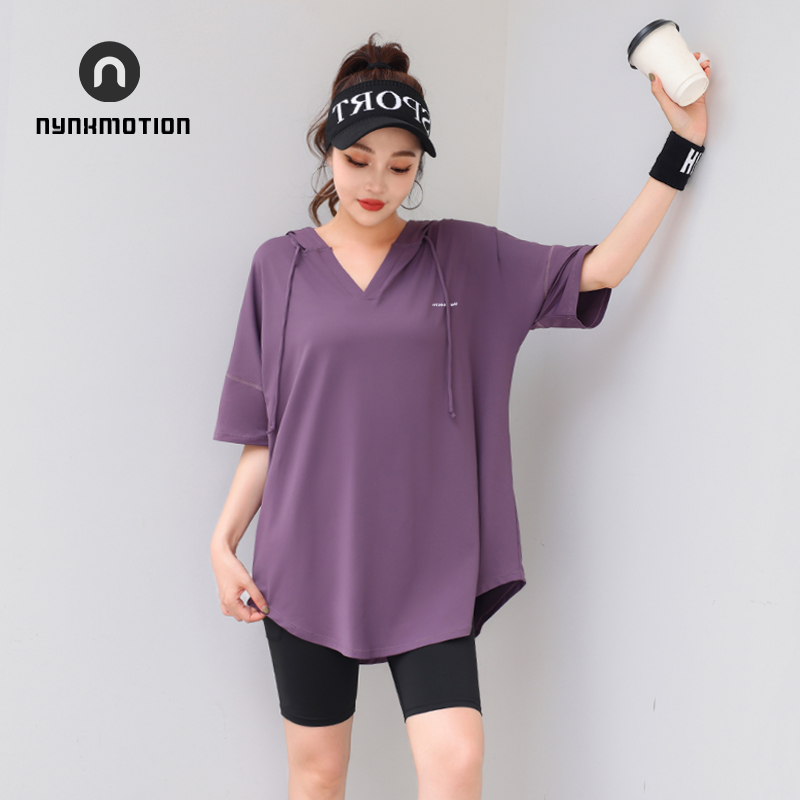 nynx短袖女宽松速干过臀