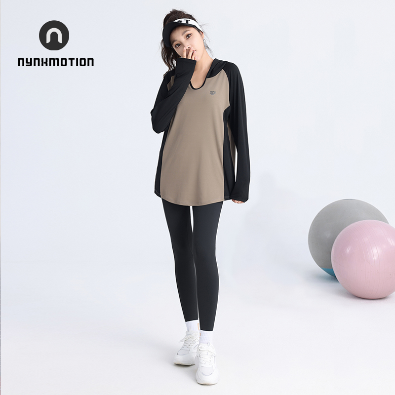 2024年秋冬季新款健身服套装大码胖mm宽松200斤显瘦长袖瑜伽衣服