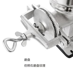 包邮家用手动手摇研磨机镀锡磨粉机药材五谷核桃花生粉碎机磨馅机